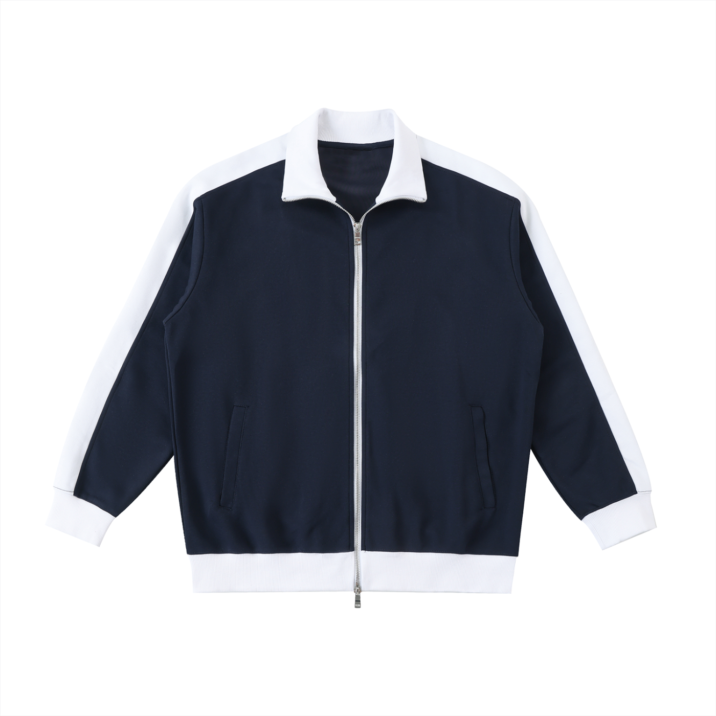 Aes Avera Contrast Trim Stand Collar Jacket