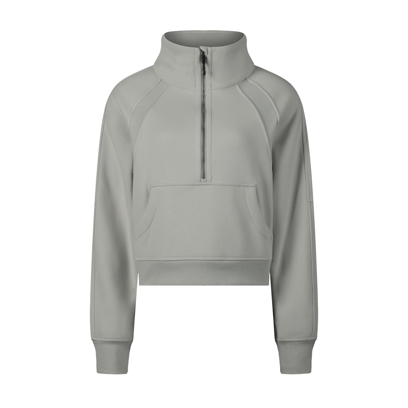 Aes Avera Cropped Half-Zip Sweatshirt