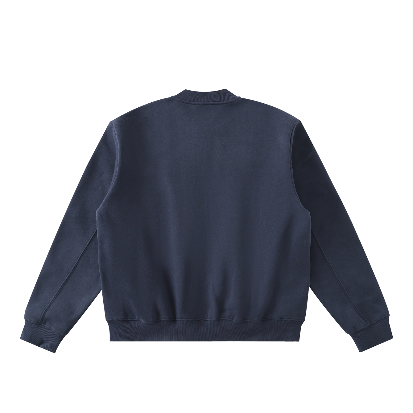 Aes Avera Essential Zip-Up Fleeced Varsity Jacket