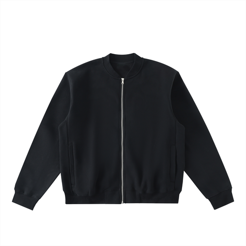 Aes Avera Essential Zip-Up Fleeced Varsity Jacket