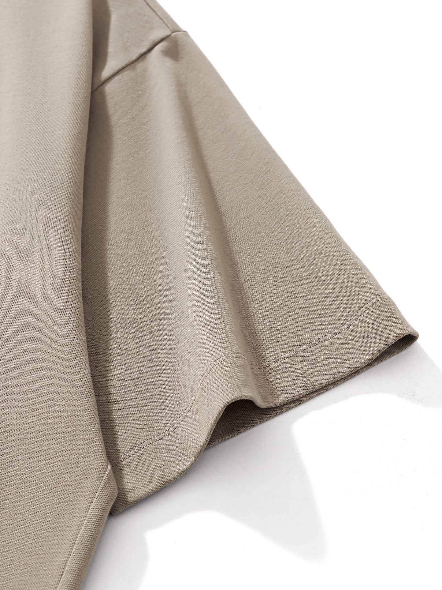 Aes Avera Heavyweight Oversized Mock Neck T-shirt
