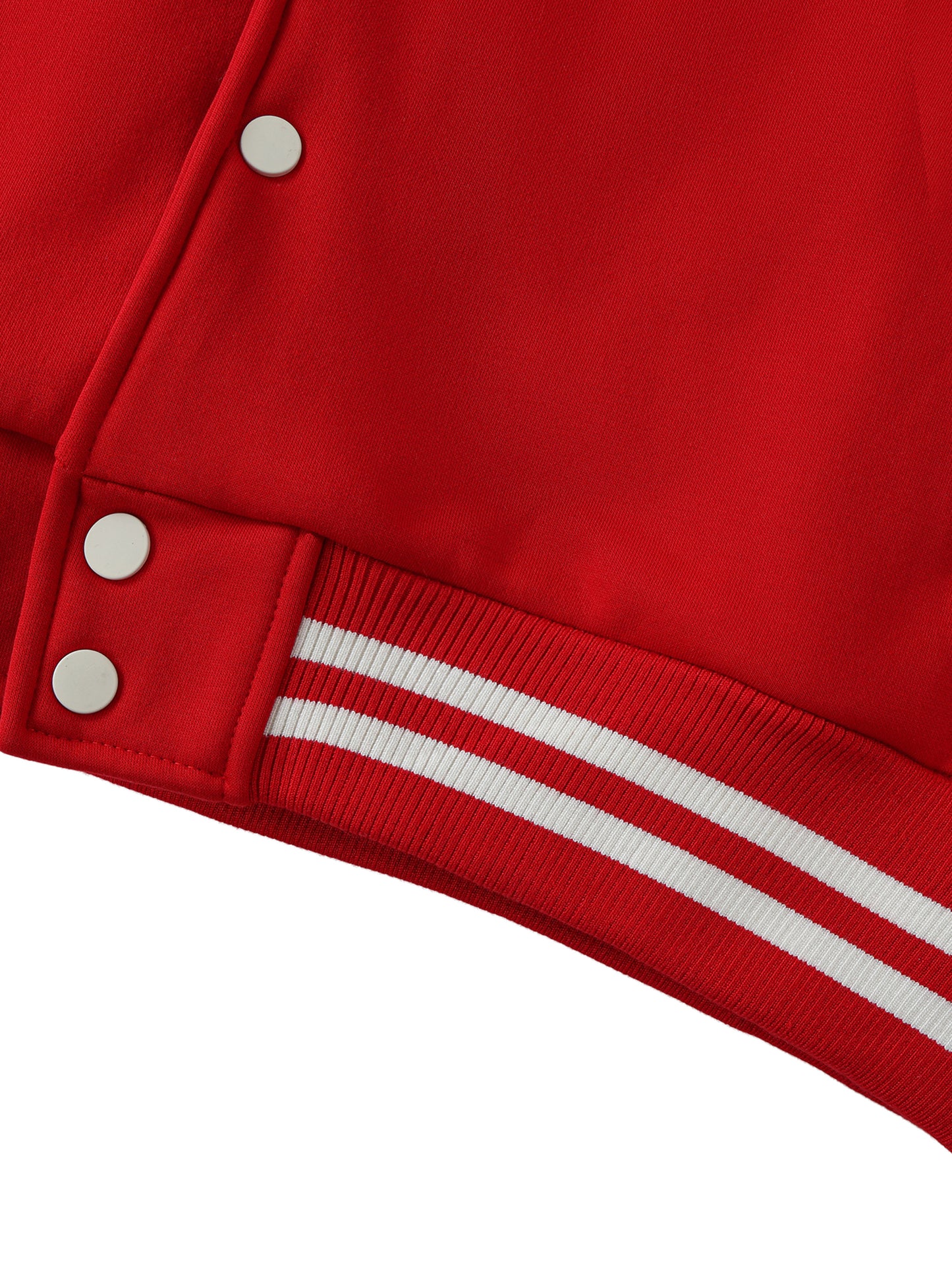 Aes Avera Two-Tone Fleeced Varsity Jacket