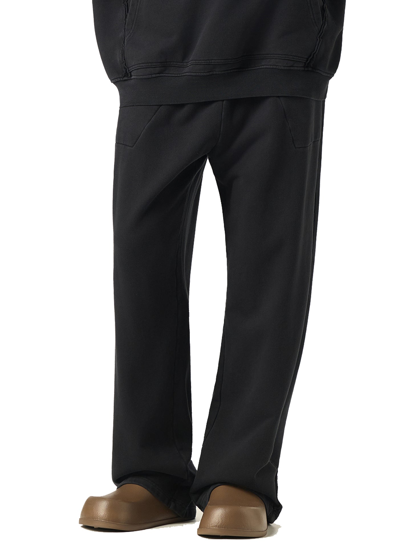 Aes Avera Raw-Seam Enzyme Washed Sweatpants