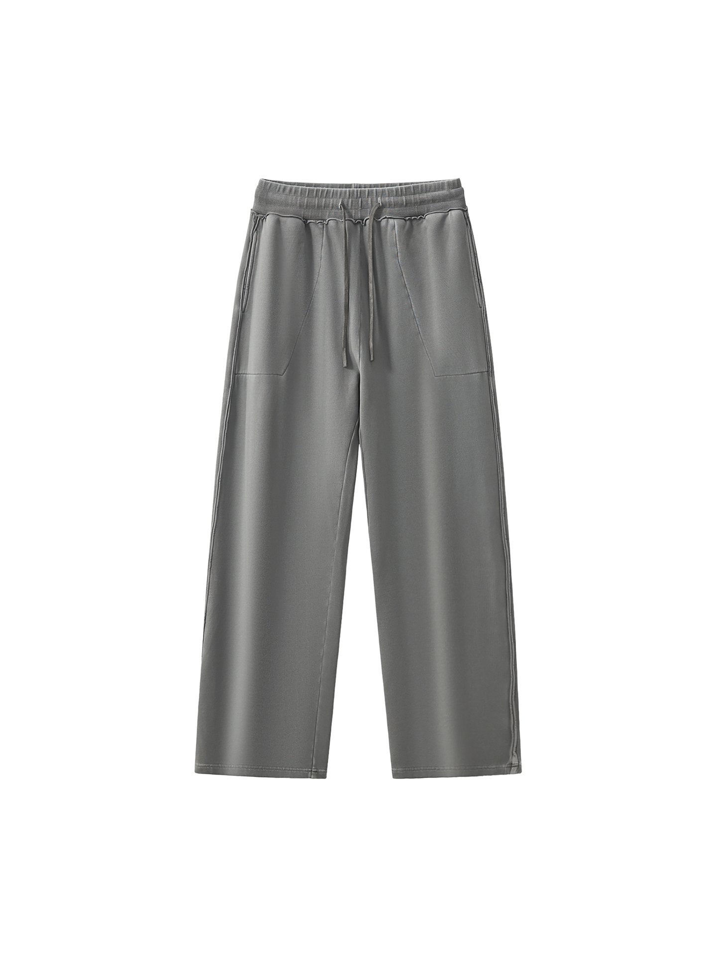 Aes Avera Raw-Seam Enzyme Washed Sweatpants
