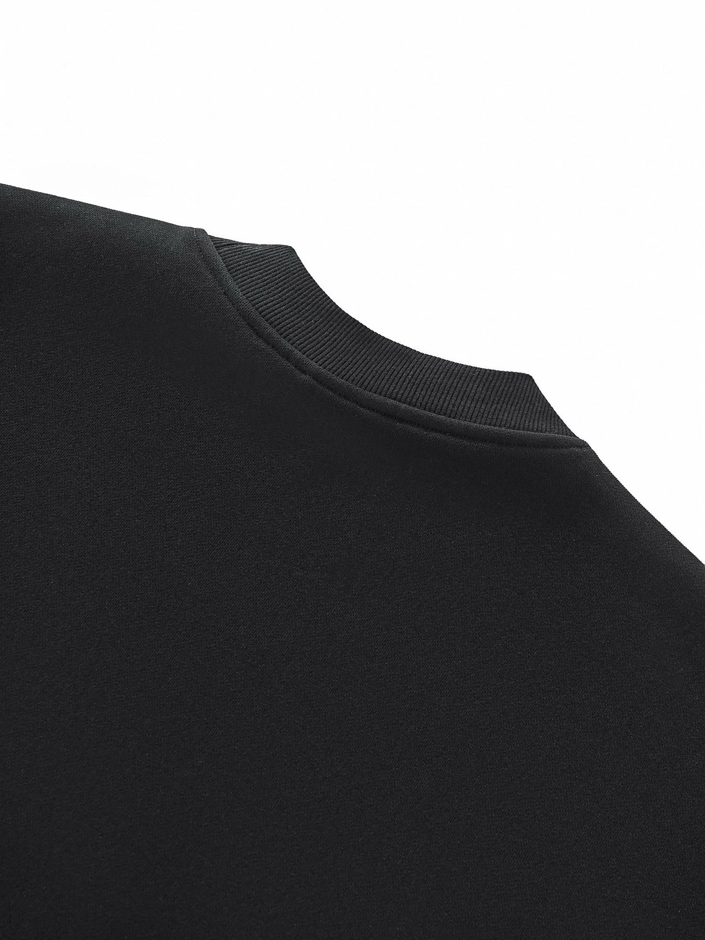 Aes Avera Silent Fleece Side Slit Crewneck Sweatshirt