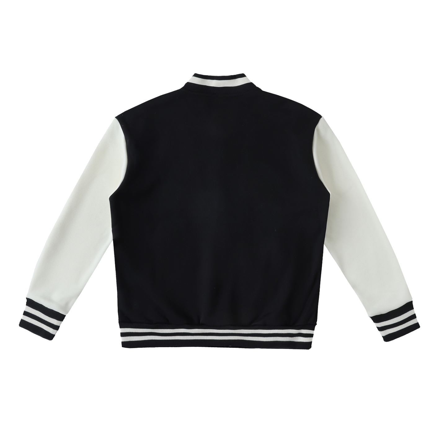 Aes Avera Two-Tone Fleeced Varsity Jacket