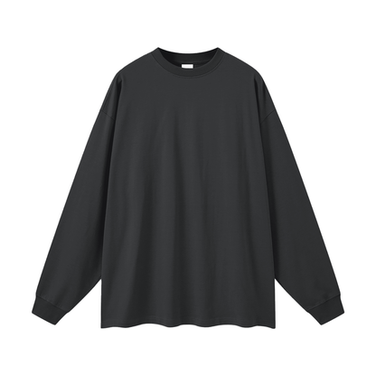 Aes Avera Streetwear Unisex Cotton Long Sleeve Tee
