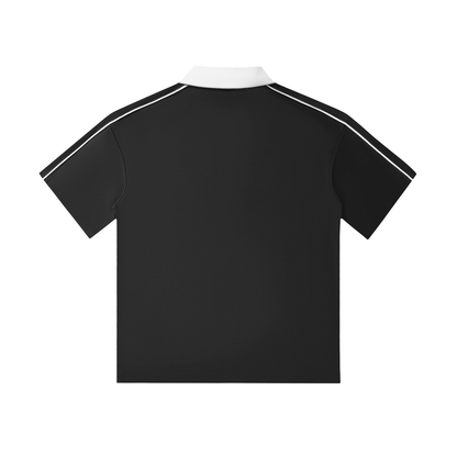 Aes Avera Contrast Collar Short-Sleeve Polo Shirt