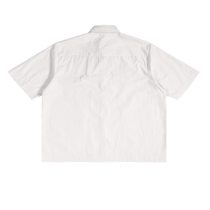 Aes Avera Oversized Vertical Stripe Boxy Shirt