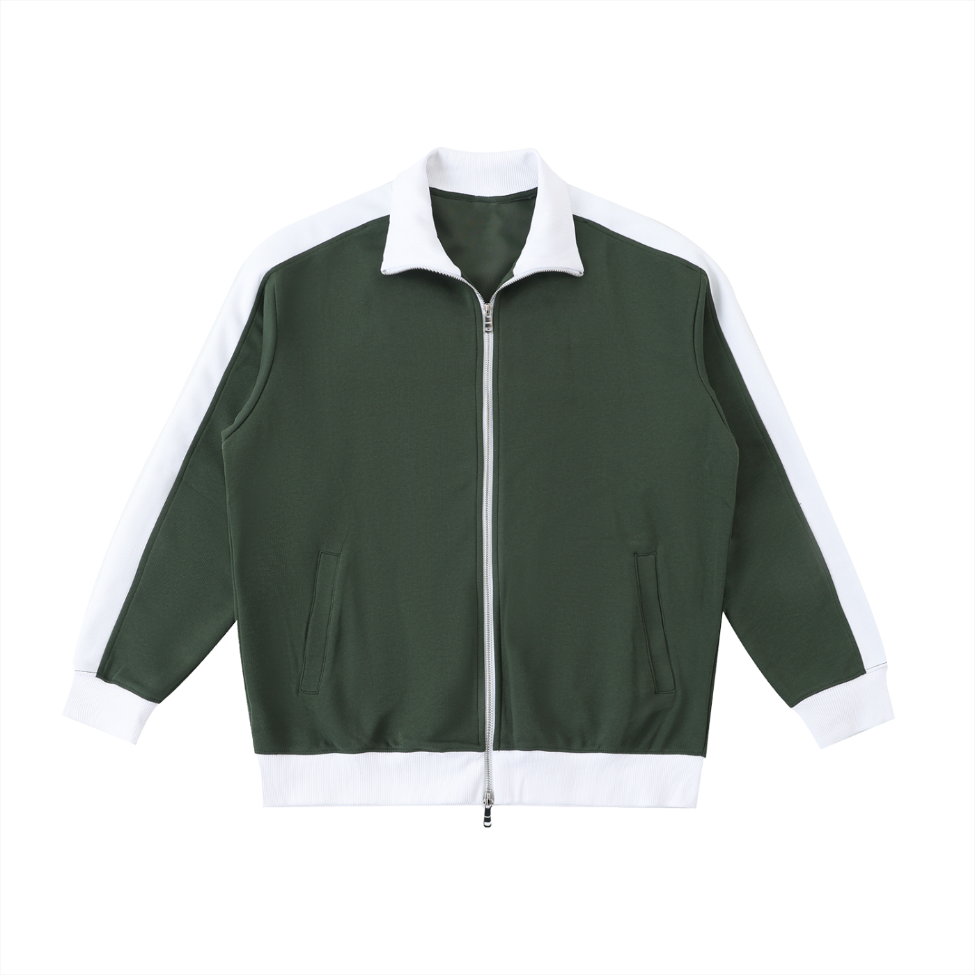 Aes Avera Contrast Trim Stand Collar Jacket