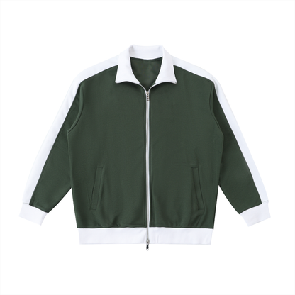 Aes Avera Contrast Trim Stand Collar Jacket