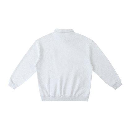 Heavyweight Polo-Collar Sweatshirt