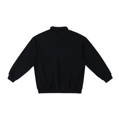 Aes Avera Heavyweight Polo-Collar Sweatshirt