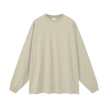Aes Avera Streetwear Unisex Cotton Long Sleeve Tee