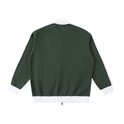 Aes Avera Contrast Trim Stand Collar Jacket