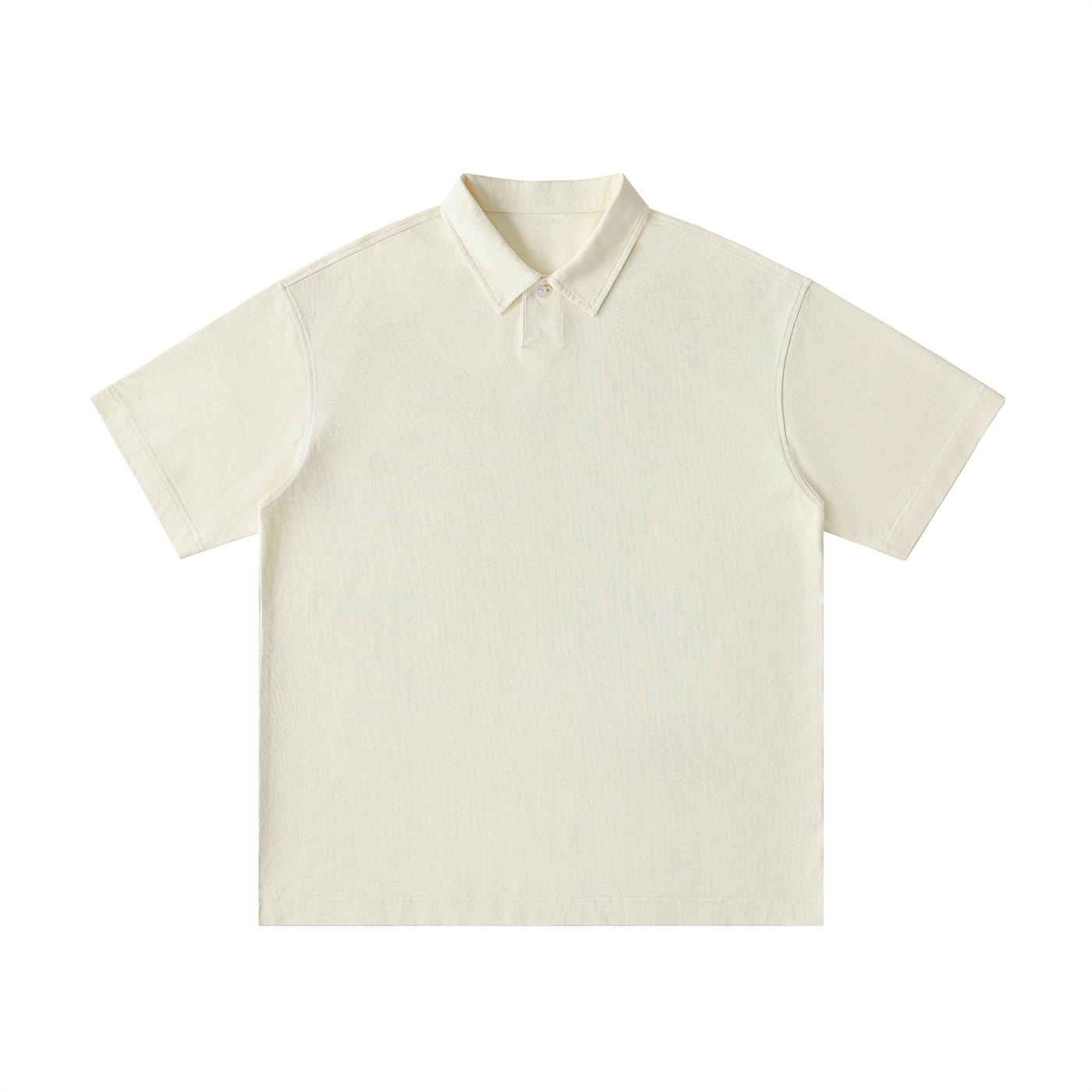 Aes Avera Loose Cotton Short-Sleeve Polo Shirt