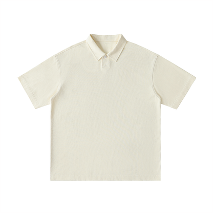 Aes Avera Loose Cotton Short-Sleeve Polo Shirt