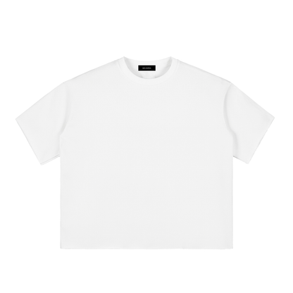 Aes Avera Boxy Half-Sleeve Raw-Edge T-Shirt