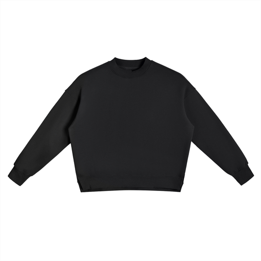Aes Avera Silent Fleece Side Slit Crewneck Sweatshirt