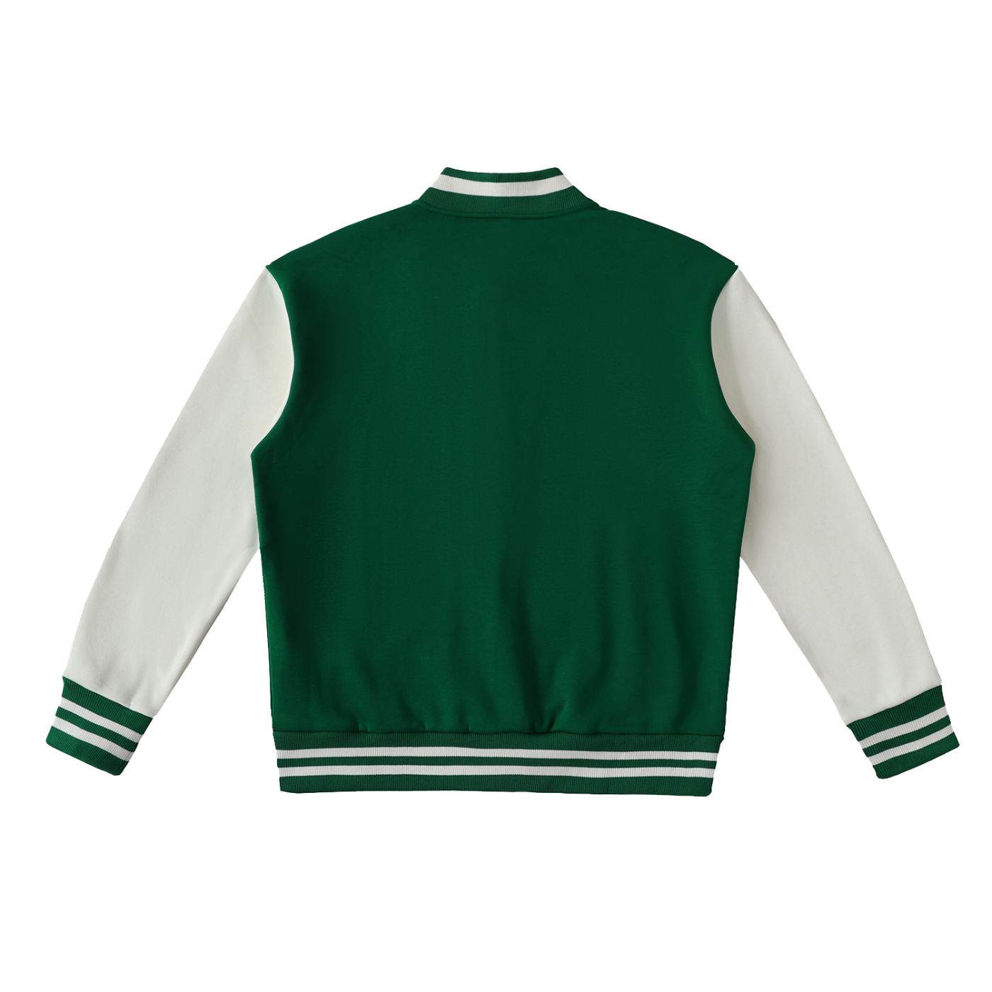 Aes Avera Two-Tone Fleeced Varsity Jacket