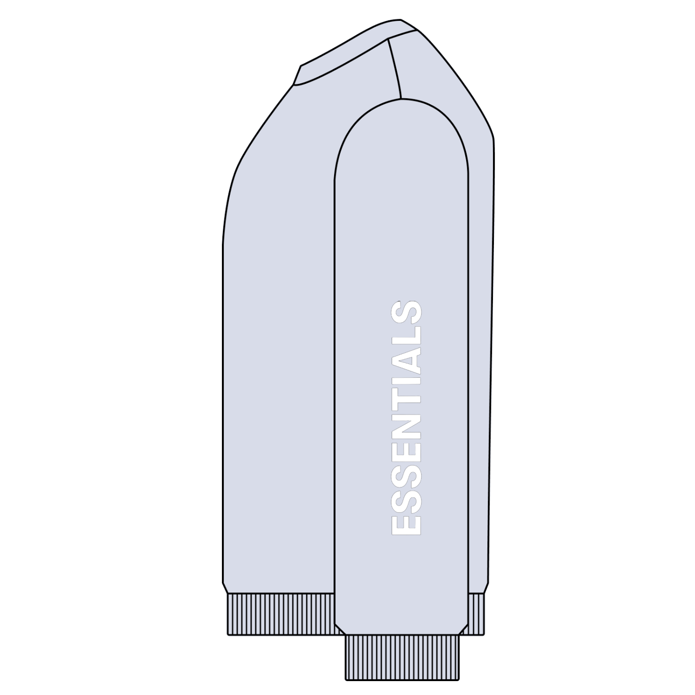 Aes Avera Essentials Snow Washed Oversized Sweatshirt