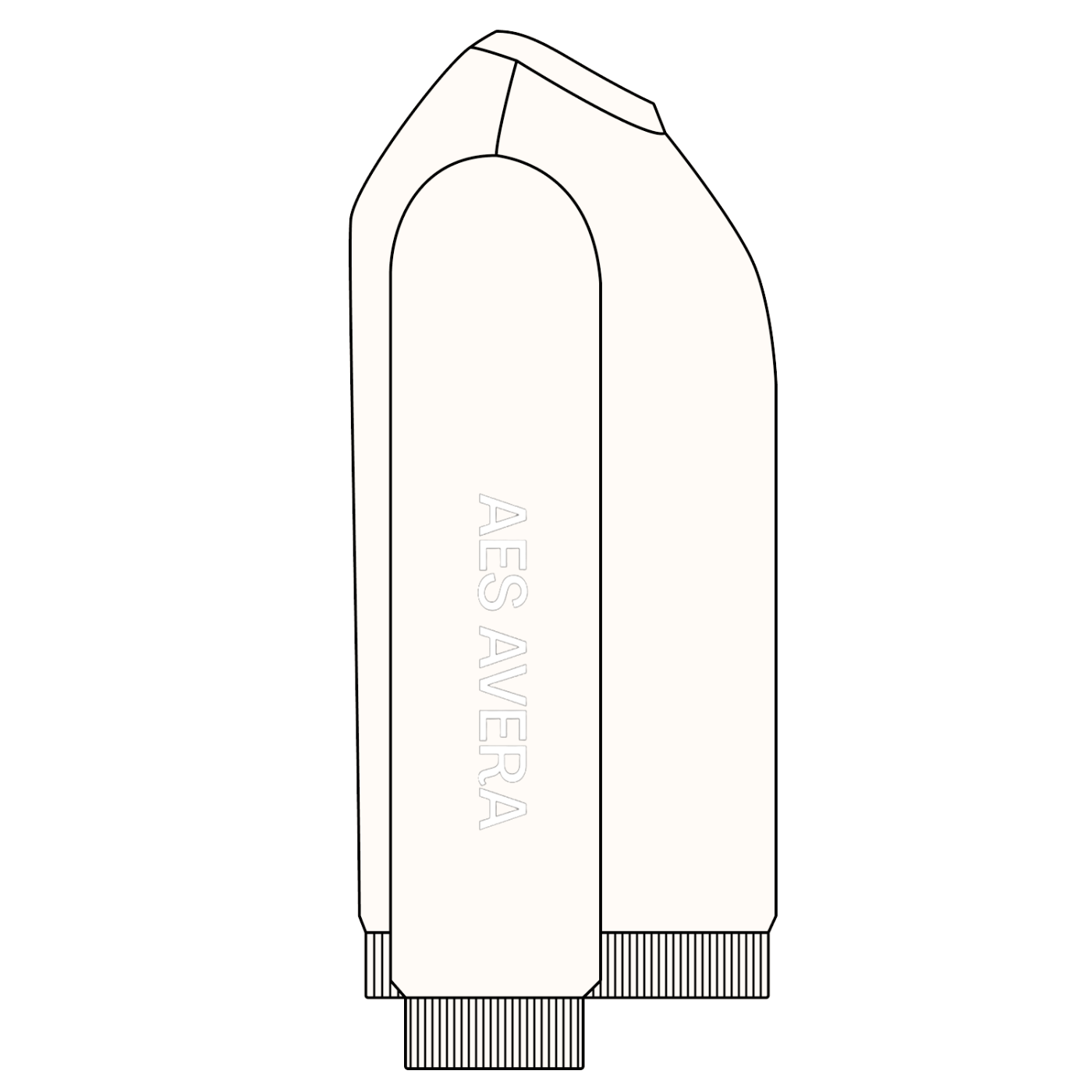 Aes Avera Essentials Snow Washed Oversized Sweatshirt