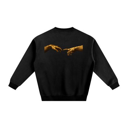 Aes Avera Fleece Sweatshirt-The Creation of Adam