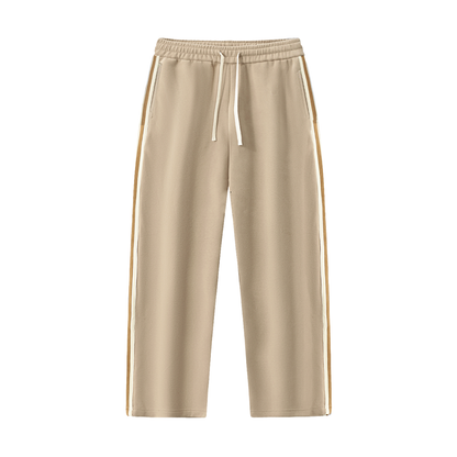 Aes Avera Contrast Side-Stripe Straight-Leg  Pants
