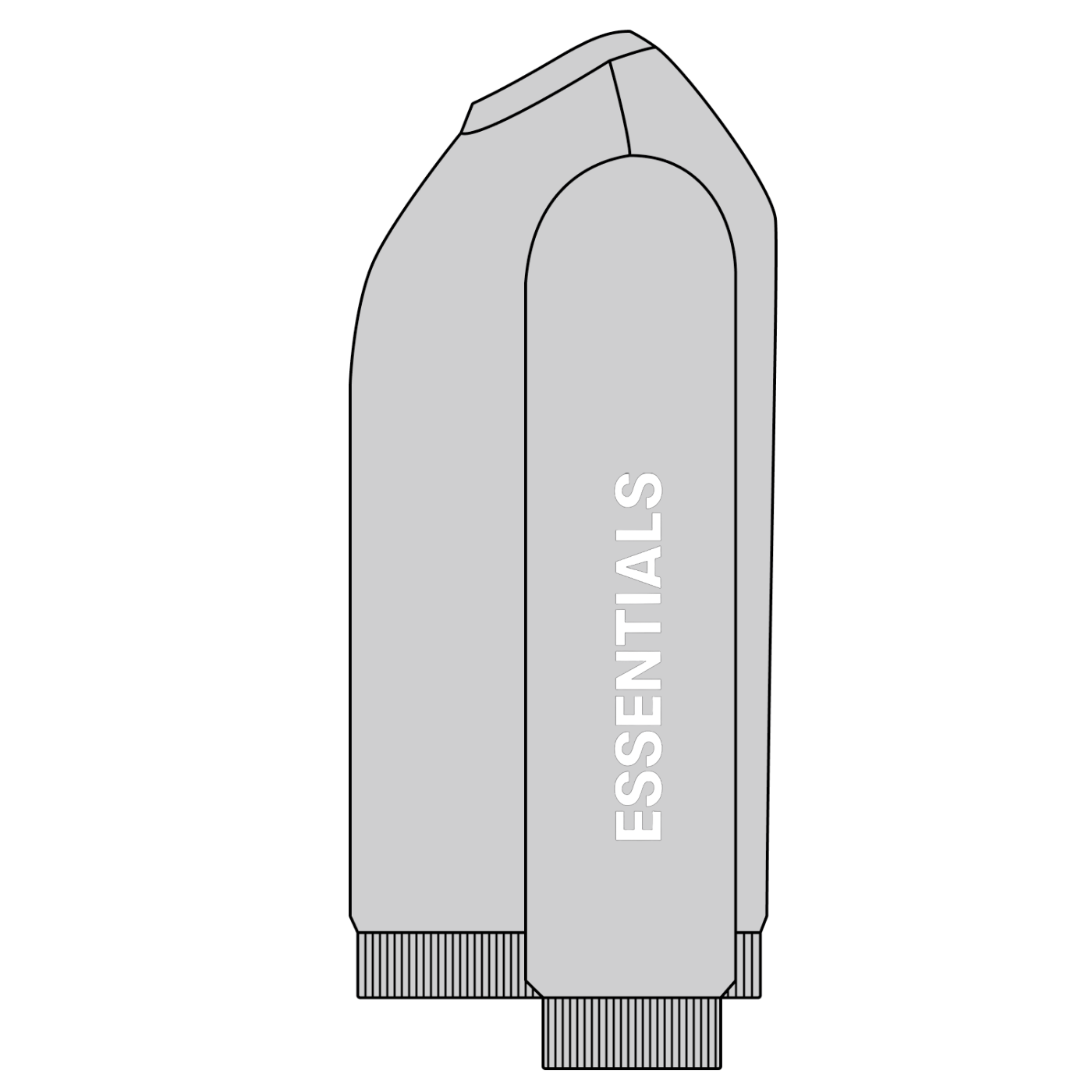 Aes Avera Essentials Snow Washed Oversized Sweatshirt