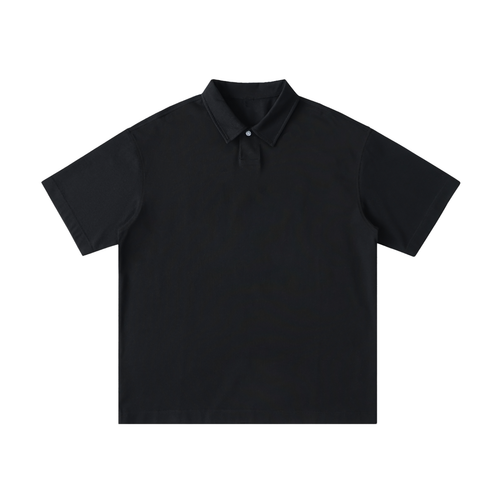 Aes Avera Loose Cotton Short-Sleeve Polo Shirt