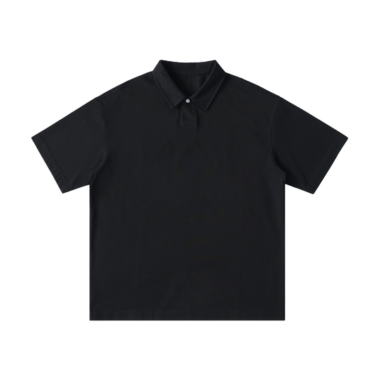 Aes Avera Loose Cotton Short-Sleeve Polo Shirt