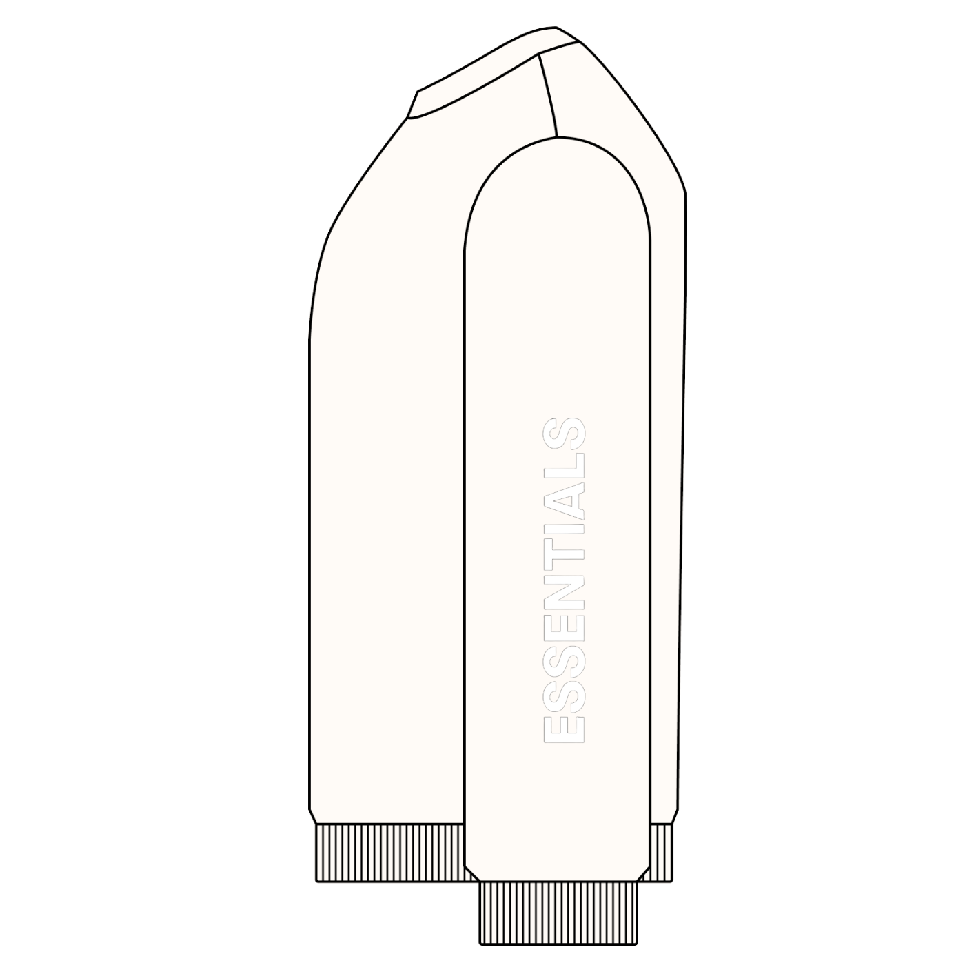 Aes Avera Essentials Snow Washed Oversized Sweatshirt