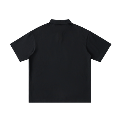 Aes Avera Loose Cotton Short-Sleeve Polo Shirt