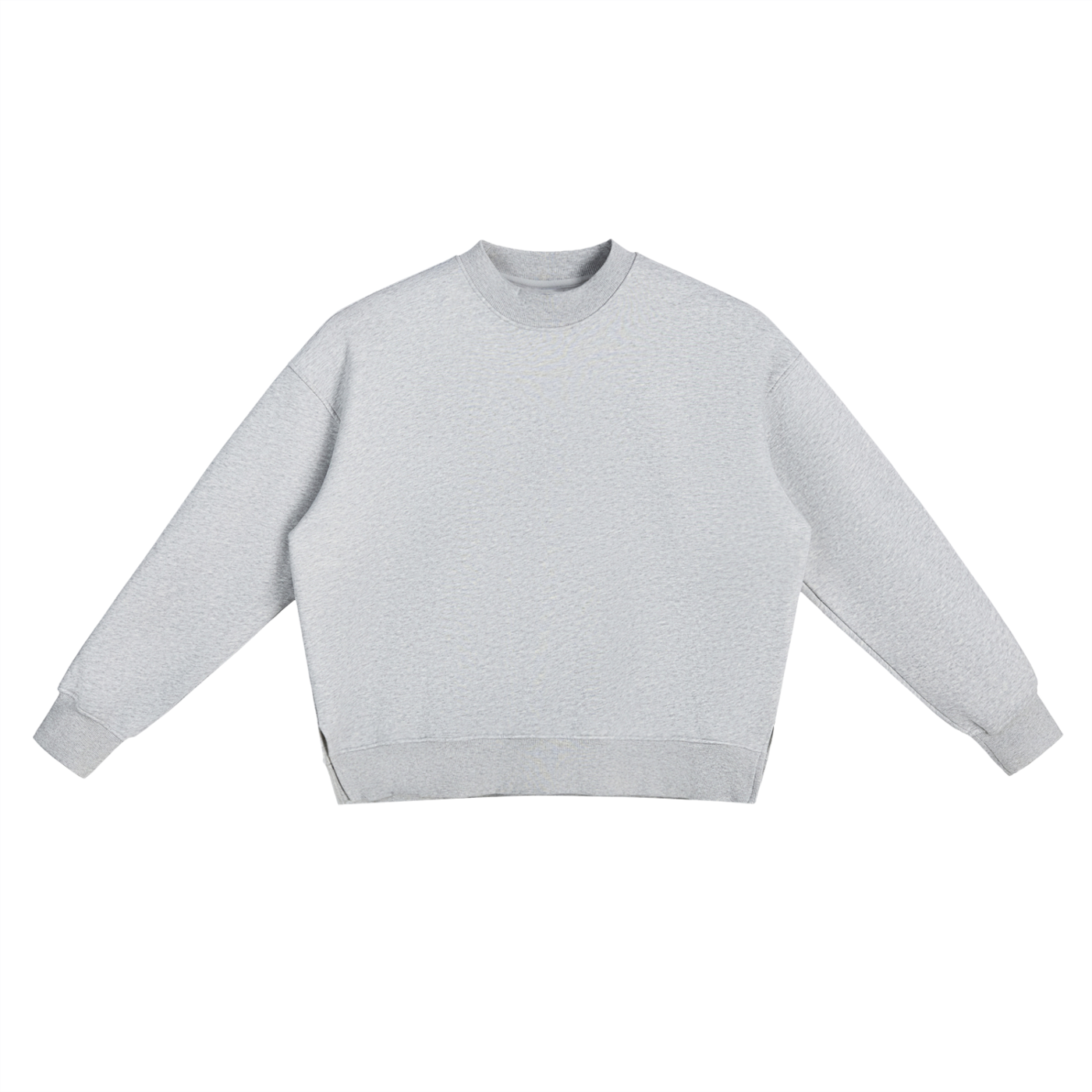 Aes Avera Silent Fleece Side Slit Crewneck Sweatshirt