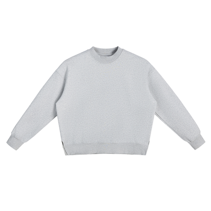 Aes Avera Silent Fleece Side Slit Crewneck Sweatshirt