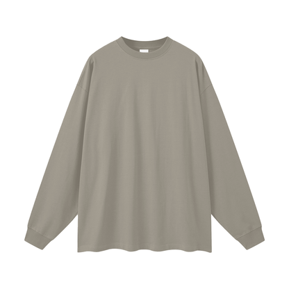 Aes Avera Streetwear Unisex Cotton Long Sleeve Tee