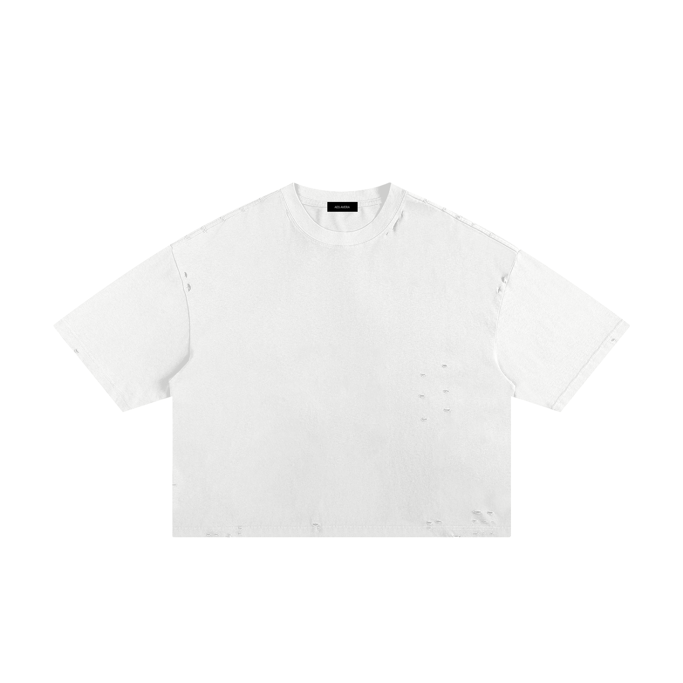 Classic Frayed Boxy Tee
