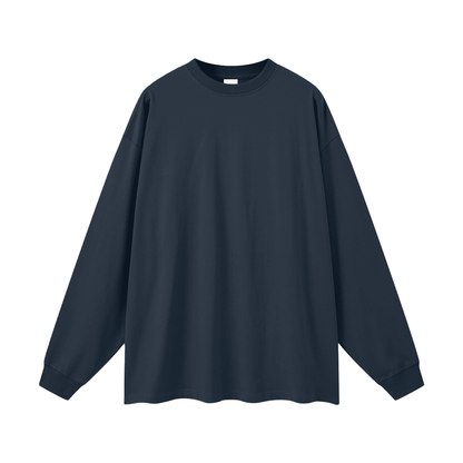 Aes Avera Streetwear Unisex Cotton Long Sleeve Tee