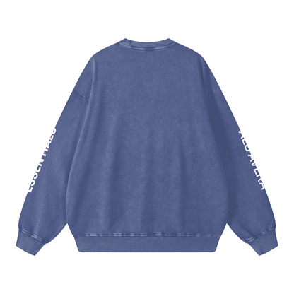 Aes Avera Essentials Snow Washed Oversized Sweatshirt
