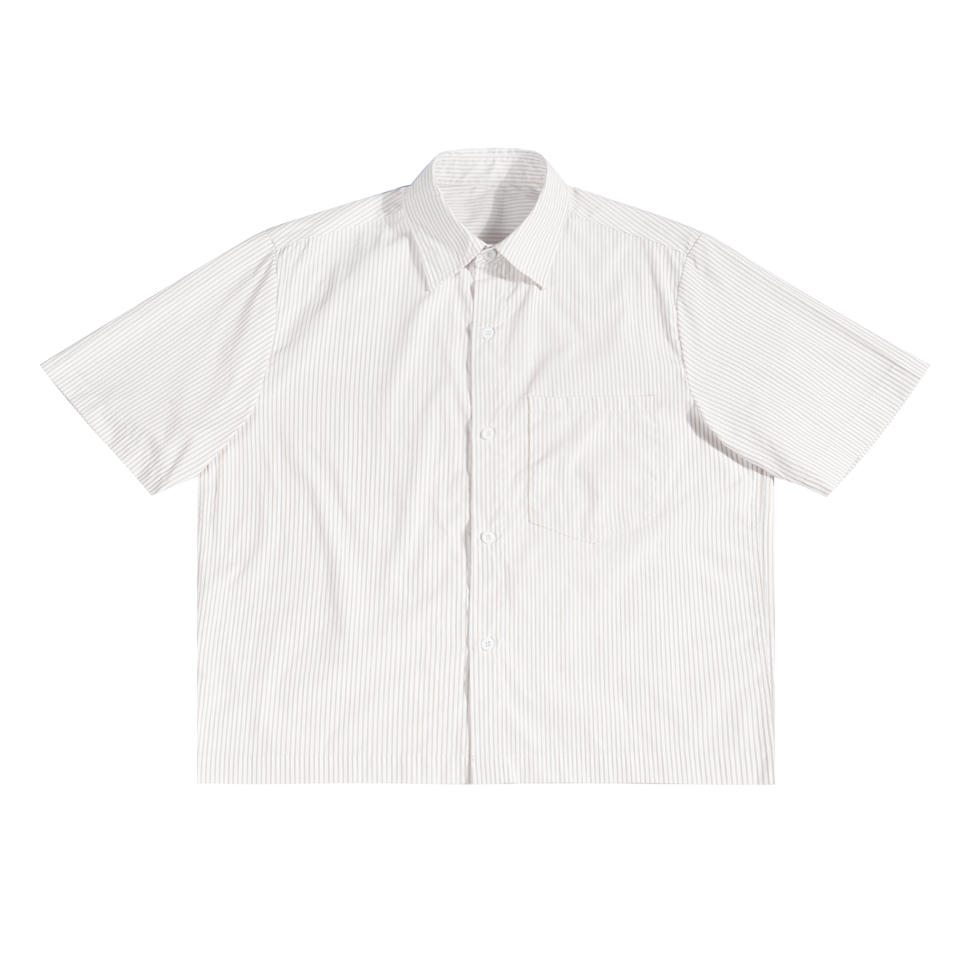 Aes Avera Oversized Vertical Stripe Boxy Shirt