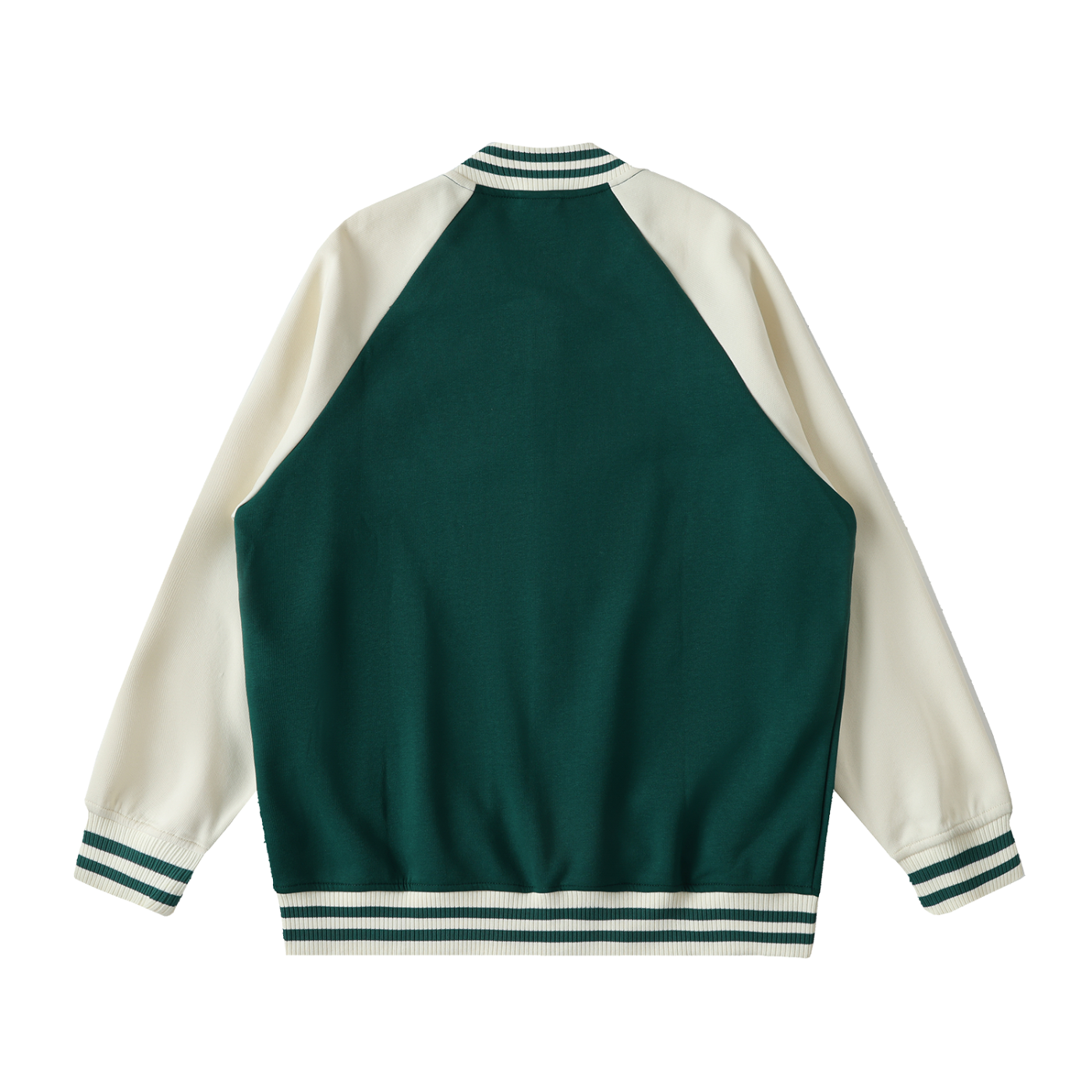 Aes Avera Two Tone Raglan Sleeve Varsity Jacket