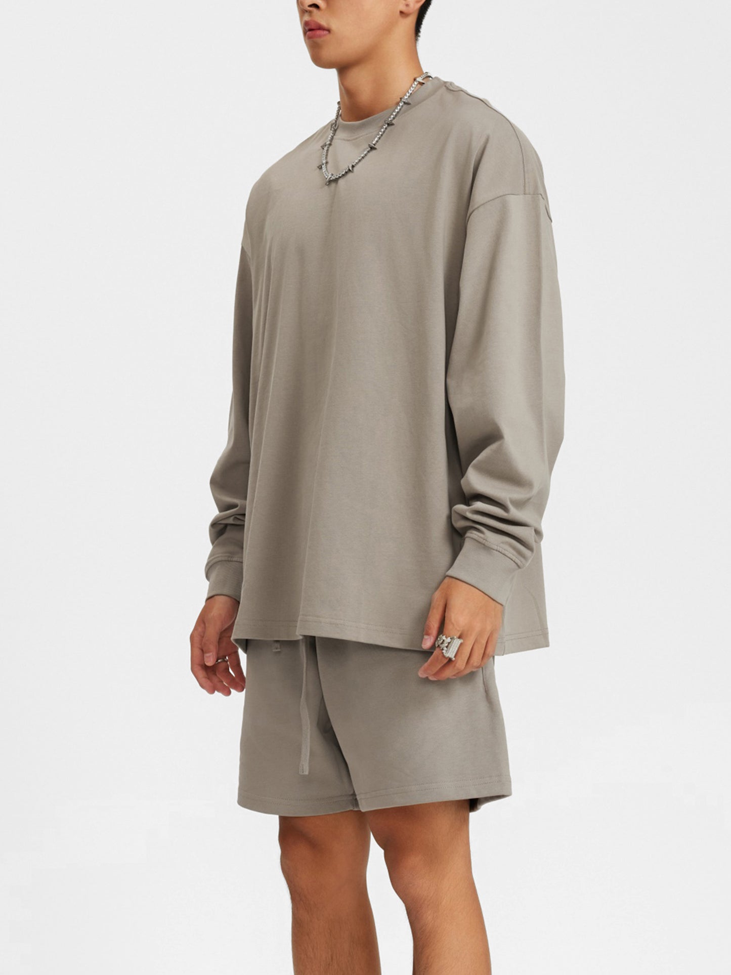 Aes Avera Streetwear Unisex Cotton Long Sleeve Tee
