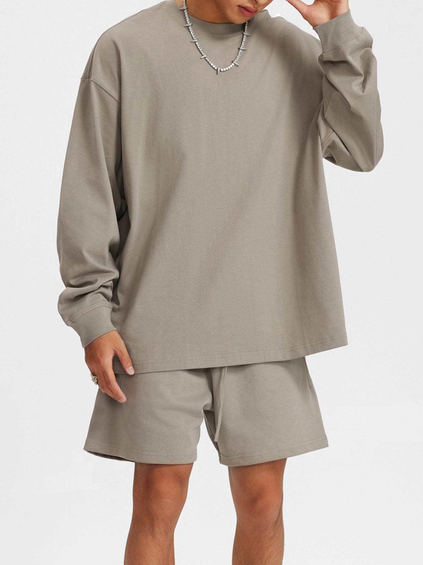 Aes Avera Streetwear Unisex Cotton Long Sleeve Tee
