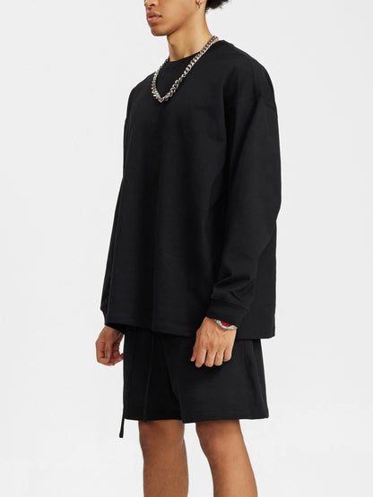 Aes Avera Streetwear Unisex Cotton Long Sleeve Tee