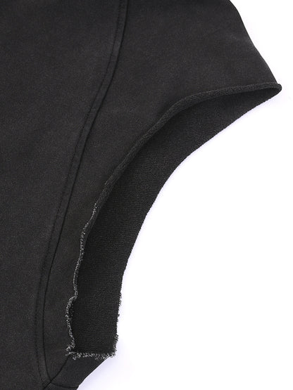 Aes Avera Snow Washed Sleeveless Hoodie