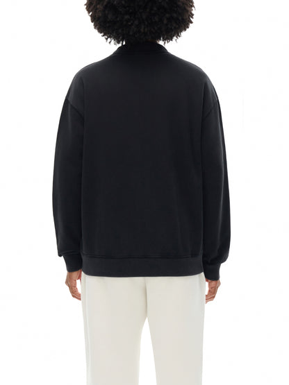Aes Avera Snow Washed Sweat Cardigan