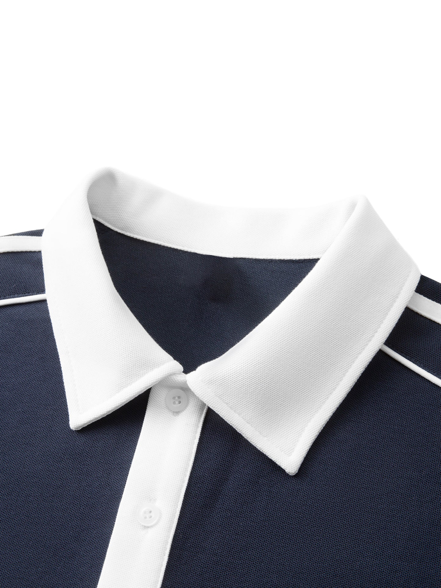 Aes Avera Contrast Collar Short-Sleeve Polo Shirt