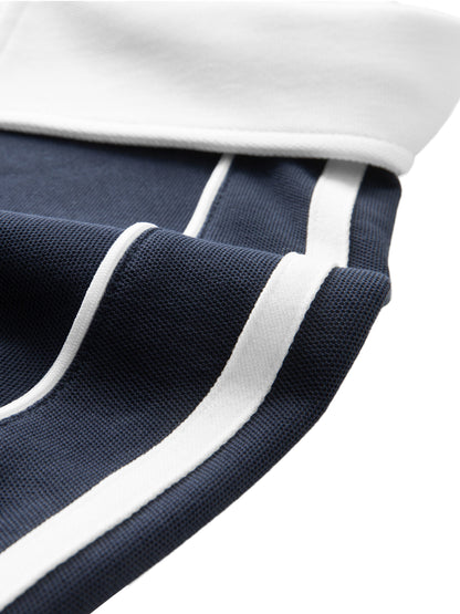 Aes Avera Contrast Collar Short-Sleeve Polo Shirt