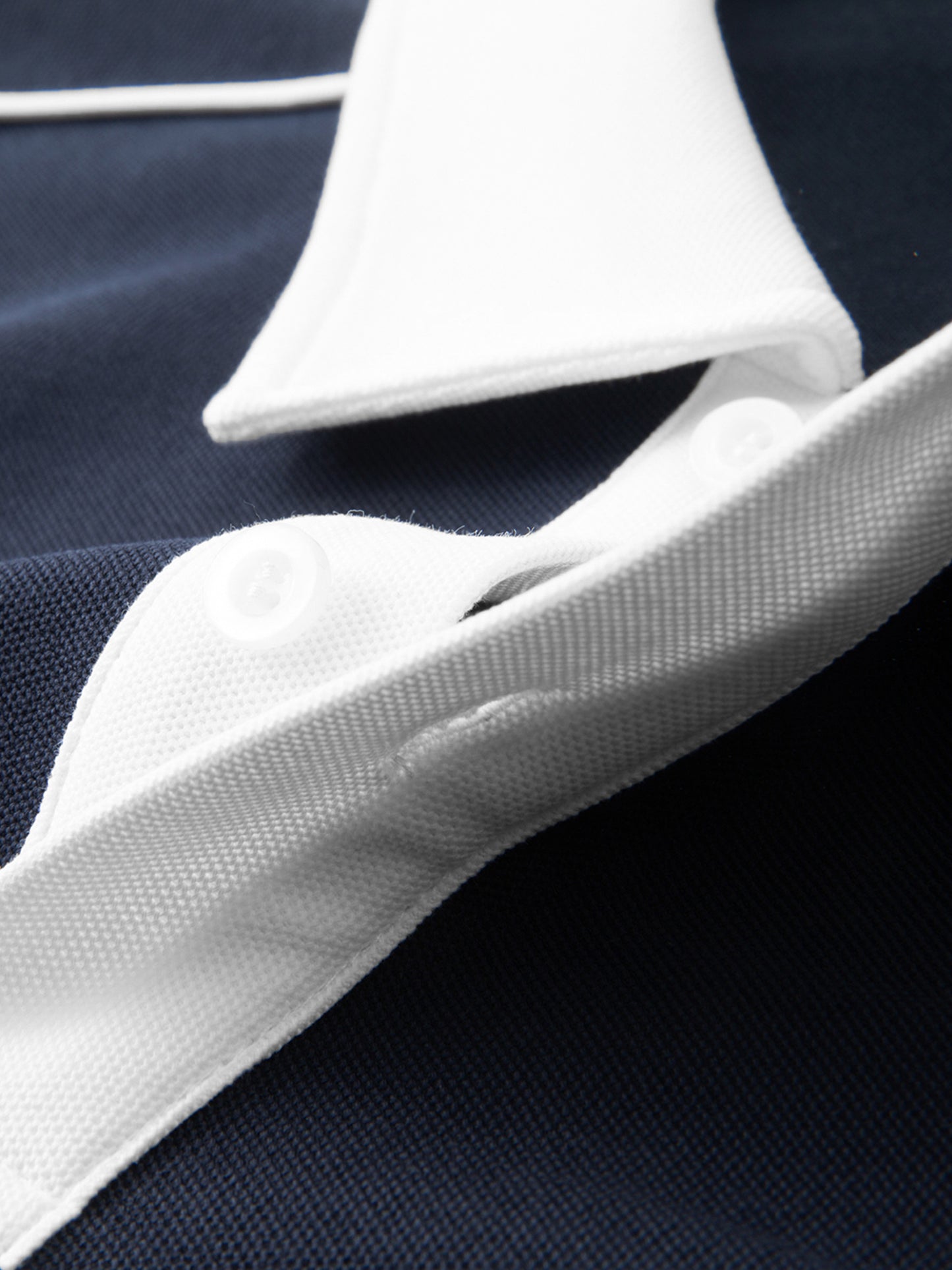 Aes Avera Contrast Collar Short-Sleeve Polo Shirt
