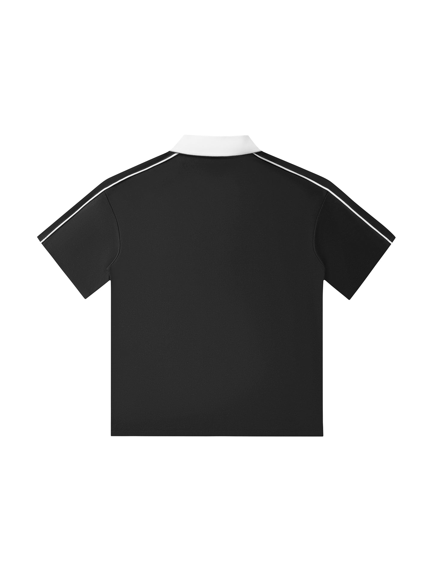 Aes Avera Contrast Collar Short-Sleeve Polo Shirt